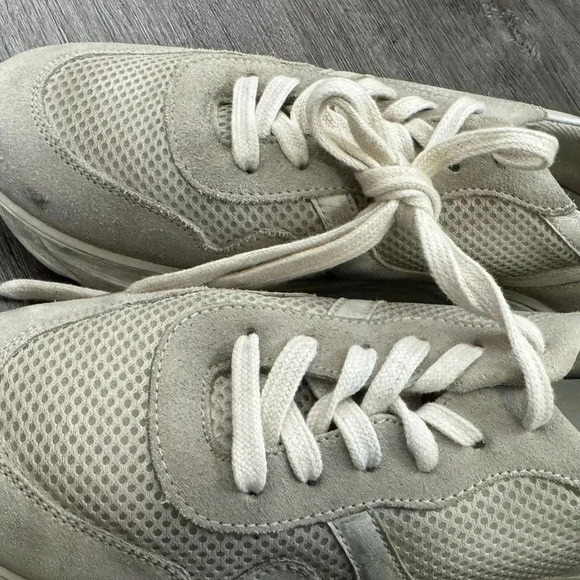 Free People Let's Wander Distressed Washed Sneakers - Picture 5 of 14